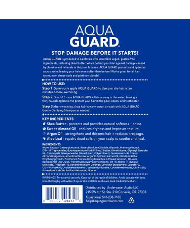 AquaGuard Pre-Swim Hair Defense 5.3 oz by AquaGuard 156.7 ml (Lot de 1) - Buy Online on GoSupps.com