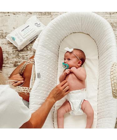 ABBY&FINN Natural Unscented Baby Wipes - Sensitive Water Based Diaper Wipes - 288 Total Wipes (4 Pop-Top Packs, 72 Count each) - Buy Online on GoSupps.com