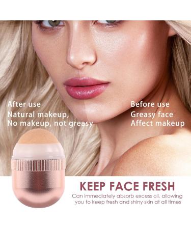 Face Oil Control Tool Reusable Facial Skincare Tool Oil-Absorbing Volcanic Stone Face Roller Smoother Easier Facial Excess Oil Blotting Tool Ball Design Long Service Life for Home Travel Goforwealth - Buy Online on GoSupps.com