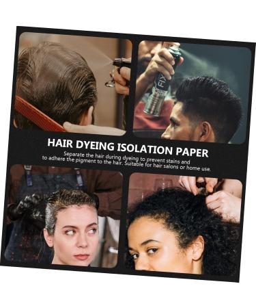 DOITOOL 100 Sheets Hair Dye Release Paper Salon Hair Dye Paper Hair Strips Perm Paper Hair Bleach Clear Handbag T Tool Hair Foils Tools Mesh Barber Shop Tool Hat or Hairdressing Tool White - Buy Online on GoSupps.com