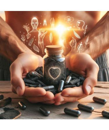 Shilajit Capsules with Ashwagandha & Piperine | 2000mg High Dose | 120 Vegan Capsules | Natural Mineral Source | Fulvic & Humic Acid Extract - Buy Online on GoSupps.com