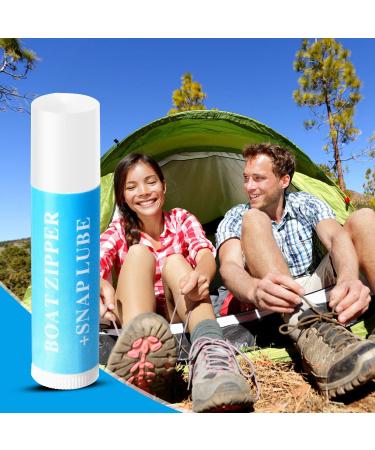 Boat Care Snap and Zipper Lubricant: Zip Wax Stick for Marine Canvas, Wetsuit, Bimini Snaps - Buy Online on GoSupps.com