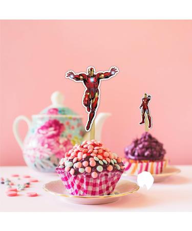 Seyal Irn Man Cupcake Topper - Buy Online on GoSupps.com
