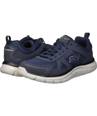 Skechers Men's Track Scloric Oxford Navy 12 2E US - Comfortable and Stylish Shoes for Men - Buy Online on GoSupps.com