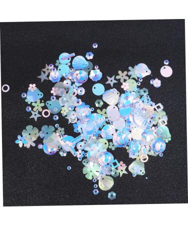 NUOBESTY 4 Packs Sequin Flowers Sequin Shapes Diy Pearls Spacer Beads Sequins Accessories Macaron - Buy Online on GoSupps.com