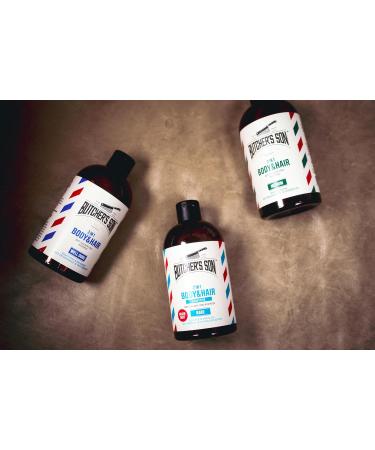 Butchers Son 2in1 Body & Hair Wash - Rare Sensitive Cleansing Moisturizing Sandalwood Scent 420ml - Buy Online on GoSupps.com