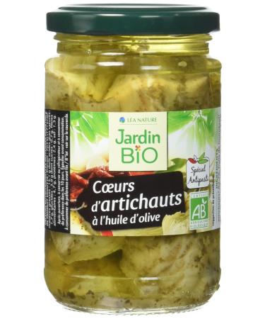 Jardin BiO tic Artichoke Hearts Organic Salty AB Certified 280 g Jar