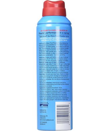 Gold Bond Foot Spray 7oz No Mess - Medium Size (Pack of 4) - Buy Online on GoSupps.com