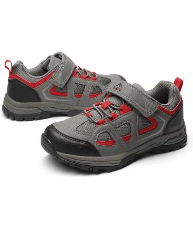 NORTIV 8 Boys Hiking Shoes - Little Kid Grey | Athletic Running Sneakers - Buy Online on GoSupps.com