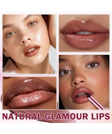 DAMUSI 2PCS Tinted Lip Balm Moisturizing Lipstick for Women Hydrating Solid Lip Gloss Sheer Formula and Lightweight Lip Care Balm for Dry Lips(Black Candy) - Buy Online on GoSupps.com