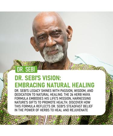 26 Herb Dr. Sebi Maya Formula | Iron-Rich Herbal Blend | Supports Fasting & Wellness | Supports Colon Cleanse & Full Body Detox | Made with Wildcrafted Ingredients in Honduras - Buy Online on GoSupps.com