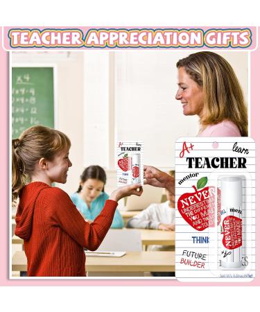 30 Pack Teacher Employee Appreciation Gift Bulk Lip Balm Employee Staff Appreciation Teacher Staff Team Thank You Gift Bulk Honey Flavor Balm Inspirational Party Favors for Women Men (Classic) Classic 30 - Buy Online on GoSupps.com