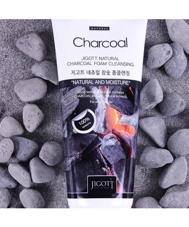 Buy Natural Charcoal Foam Cleanser 6 FL OZ - Deep Clean & Refreshing Face Wash for All Skin Types - International Shipping Available - Buy Online on GoSupps.com