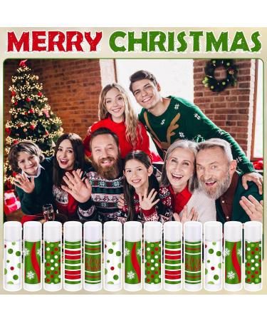 25 Pcs Christmas Peppermint Flavor Lip Balms Gifts Bulk Mini Peppermint Candy Flavor Moisturizing Lip Balms Elf Xmas Christian Party Favors Xmas Stocking Stuffer Bulk for Women Coworker Staff Employee - Buy Online on GoSupps.com