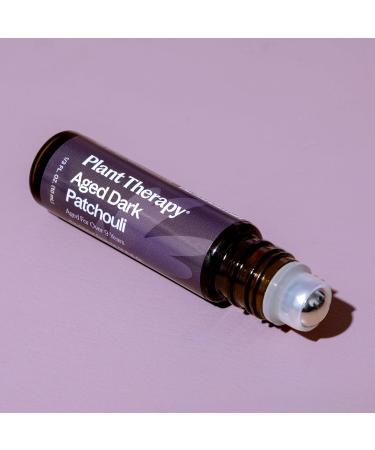 Plant Therapy Aged Dark Patchouli Essential Oil Roll-On 10 mL (1/3 oz) Pre-Diluted in Fractionated Coconut Oil Long-Lasting Personal Fragrance 100% Pure Natural Expertly Aged for Depth Rich Aroma - Buy Online on GoSupps.com