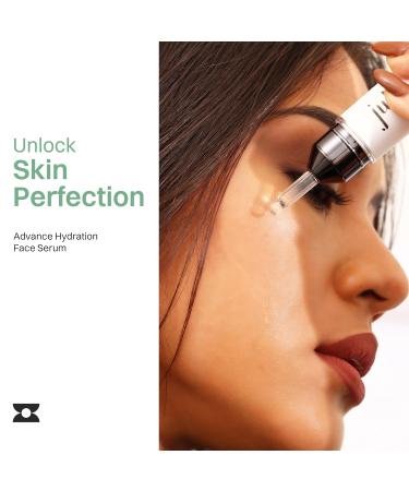 July Advance Hydration Face Serum | 2% Hyaluronic Acid & Vitamin B5 | Best Serum for Glowing Skin & Intense Hydration | SpringDew Technology | 15ml - Buy Online on GoSupps.com