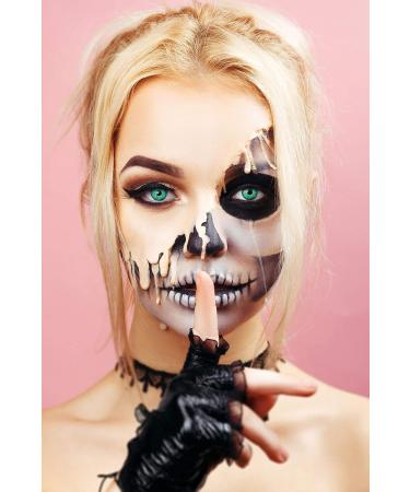 Buy Aricona Green Annual Colored Contact Lenses - Prescription-Free Halloween Horror Lenses - International Shipping Available - Buy Online on GoSupps.com