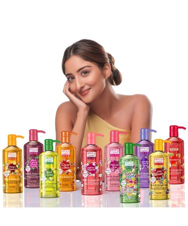 Bryan & Candy Tropical Fling Bath & Shower Gel - Organic Aloe Vera Pro Vitamin B5 Chamomile Calendula - 500ml - All Skin Types - Buy Online on GoSupps.com