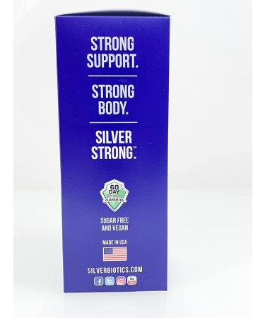 Silver Bioticsآ® Immune Support - 16oz Colloidal Silver Liquid with Silversol Technology - Daily Defense Boost - Buy Online on GoSupps.com