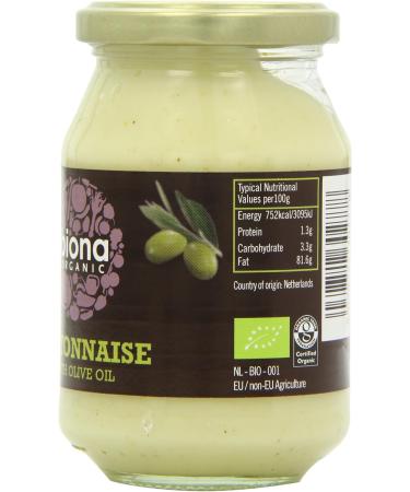 Biona Organic Mayonnaise with Olive Oil 230 g - Buy Online on GoSupps.com
