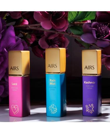 Kashmir Quick Twist-Up Perfume Spray - Luxury Fragrance Mist + 2 Travel Size Perfume Samples for Women and Men Ideal for Gifting 0.5 oz 15ml Kashmir Set - Buy Online on GoSupps.com