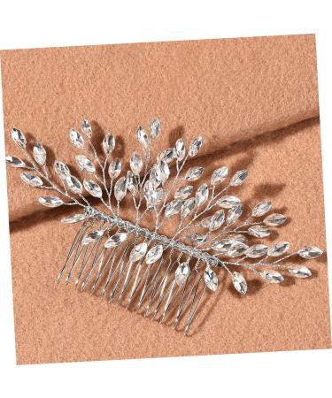 Didiseaon Hair Comb Hair Clips for Women Leaves Headpiece Wedding Headpiece for Bride Wedding Hairpin Rhinestone Headpiece Slide Combs Miss Rhinestones Pearl Rhinestone Hair - Buy Online on GoSupps.com