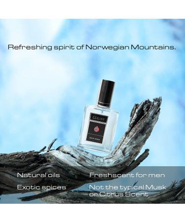 Geir Ness Eau de Parfum Spray for Men - Long Lasting Fresh Cool Scent - 3.4 oz - Norwegian Mountain Fragrance - 1 Pack - Buy Online on GoSupps.com