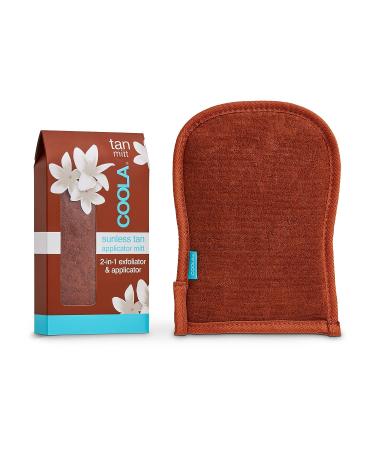 Coola Sunless Self Tanner Mitt - 2-in-1 Applicator & Exfoliator for Face & Body | Supports Sunless Tanning Lotion Application - Buy Online on GoSupps.com