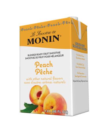 Monin Peach Smoothie Mix 46 Fl Oz by Monin