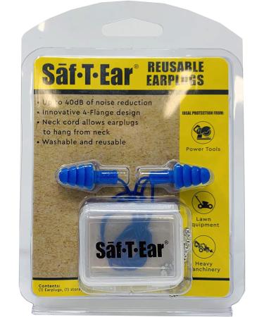 Saf-T-Ear Standard Ear Plugs (reduce noise levels while preserving the clarity of speech and environmental sounds) - Buy Online on GoSupps.com