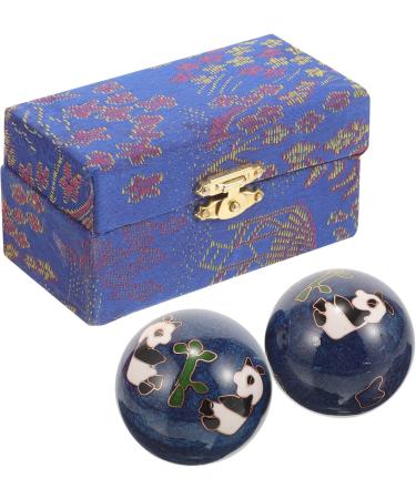 Healeved 2pcs Small Hand Massage Balls - Palm Rolling Massage Balls for Elderly - Improve Hand Strength & Relaxation - Buy Online on GoSupps.com