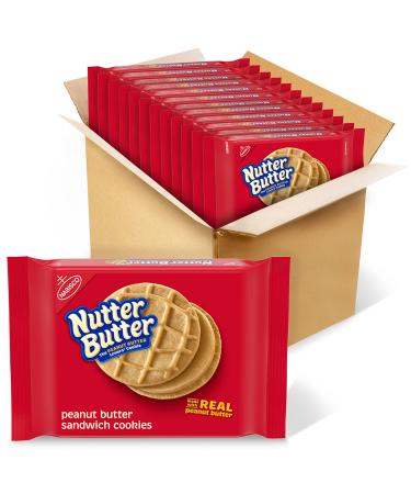 Nutter Butter Peanut Butter Sandwich Cookies, 12 - 11.8 oz packages