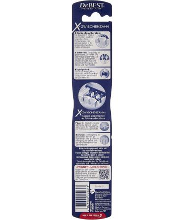 Dr.BEST X-Interdental Toothbrush - Soft for Enhanced Accessibility | 6 Pack - Buy Online on GoSupps.com