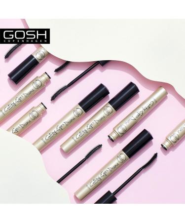 Gosh Catchy Eyes Drama Mascara XL Volume 24H Hold Vegan & Allergy-Friendly Eco-Friendly Packaging 001 Black - Buy Online on GoSupps.com