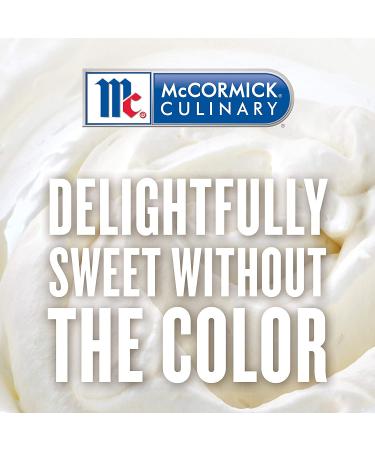 McCormick Culinary Clear Imitation Vanilla Extract  32 fl oz - One 32 Fluid Ounce Bottle of Clear Vanilla Flavoring for Baking  Perfect in Baked Goods  Frostings  Custards and Desserts 32 Fl Oz (Pack of 1) - Buy Online on GoSupps.com