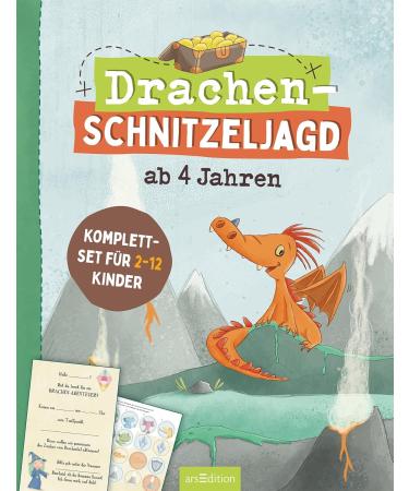 Dragon Scavenger Hunt for Ages 4+ | Complete Party Set for 2-12 Kids | Perfect Indoor & Outdoor Birthday Fun - Buy Online on GoSupps.com