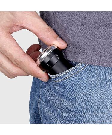 Travel Men's Mini Electric Shaver - Rechargeable Pocket Size Beard Shaver - Ultra Light & Ideal for International Use - Buy Online on GoSupps.com
