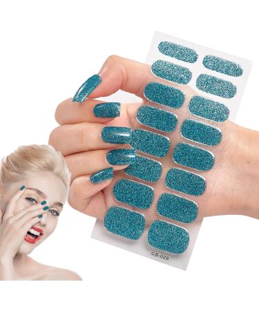  G n rique Gel Nail Strips - Semi-cured Nail Wraps Easy Nail Polish Stickers | Long-lasting Glossy Decals Simple to Apply and Remove Gel-Based - Buy Online on GoSupps.com
