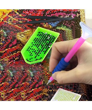 Mlife 5D Diamond Painting Tools Kit - 31 Pieces DIY Accessories with Embroidery Box | For Adults & Kids - Buy Online on GoSupps.com
