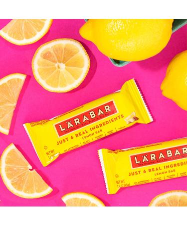 Larabar Lemon Bar 1.6 oz - Gluten Free Vegan Fruit & Nut Bars (6 ct) - Buy Online on GoSupps.com