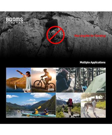 Booms Fishing CC5 Multi-Use Carabiner Clips 10 Pack 2.7" Small Caribeener Clips Mini Keychain Aluminum Caribeaner Clip Multi-colors_10 Pack - Buy Online on GoSupps.com