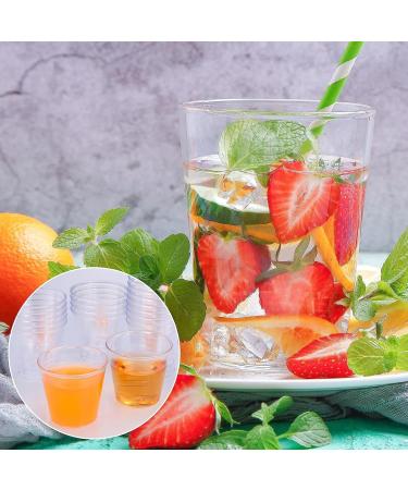 Zaagot 100x Reusable Plastic Shot Glasses 30ml Shot Cups for Party Clear Shot Cups Strong Cups for Banquets Party Plastic - Buy Online on GoSupps.com