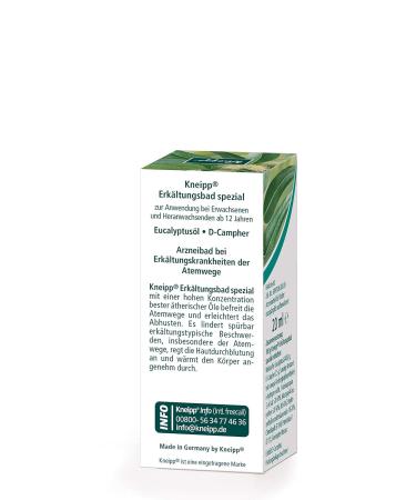 Kneipp Cold Bath Specialty 20 ml - Revitalize & Refresh with Soothing Bath Oil | International Shipping Available - Buy Online on GoSupps.com