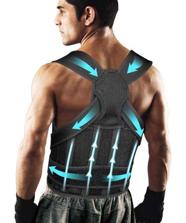 ACWOO Adjustable Posture Corrector for Men & Women - Breathable Back Straightening Trainer - Buy Online on GoSupps.com