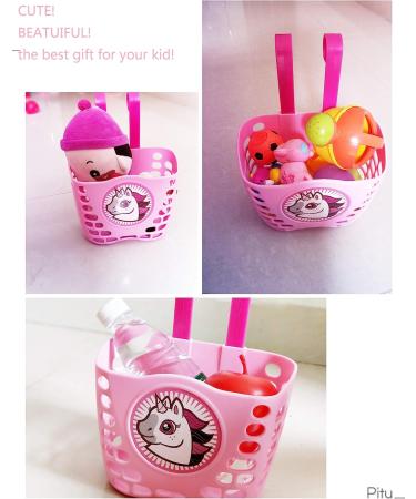 Suerico Girls Bike Decorations Kit - Spoke Beads, Streamers, Tassel Ribbon, Horn Bell & Handlebar Basket - Buy Online on GoSupps.com