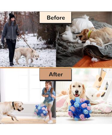 Buy Larimuer Sniffing Ball for Dogs Interactive Snuffle Toy for Small & Medium Pets | Portable Mythical Blue Design - Buy Online on GoSupps.com