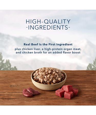 Blue Buffalo Wilderness Trail Toppers Beef Wild Cuts Dog Food Topper 3oz (24 Pack) - Buy Online on GoSupps.com