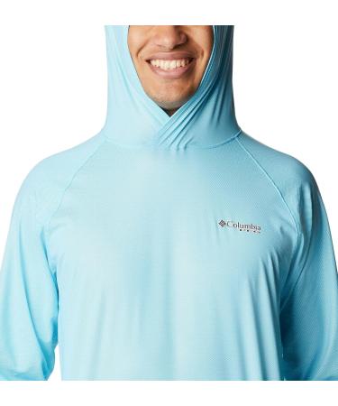 Columbia Men's Terminal Deflector Ice Hoodie - Atoll, Medium - Buy Online on GoSupps.com