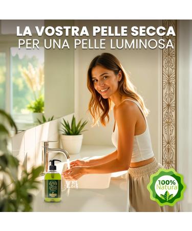  BIO JALAL Aleppo soap liquid 75% olive oil and 25% bay oil 500ml liquid soap hands body hair produced in Turkey 500ml - Buy Online on GoSupps.com