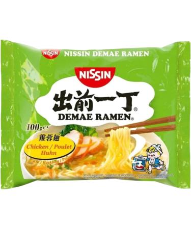 Nissin Demae Ramen 100G Assorted Flavours - Pack of 10 (Beef Chicken Sesame Tonkotsu and Spicy - 2 packs each flavour) - Buy Online on GoSupps.com